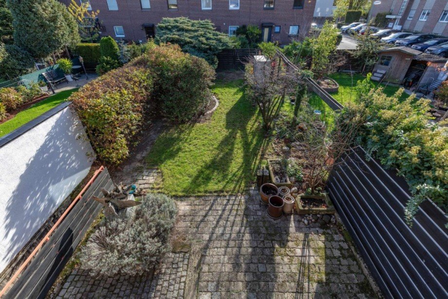 Blick in den Garten Reihenhaus Neuss