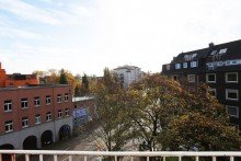 Ausblick Esszimmer VERKAUFT: Stilvolle, individuelle und großzügige Wohnung im beliebten Pempelfort