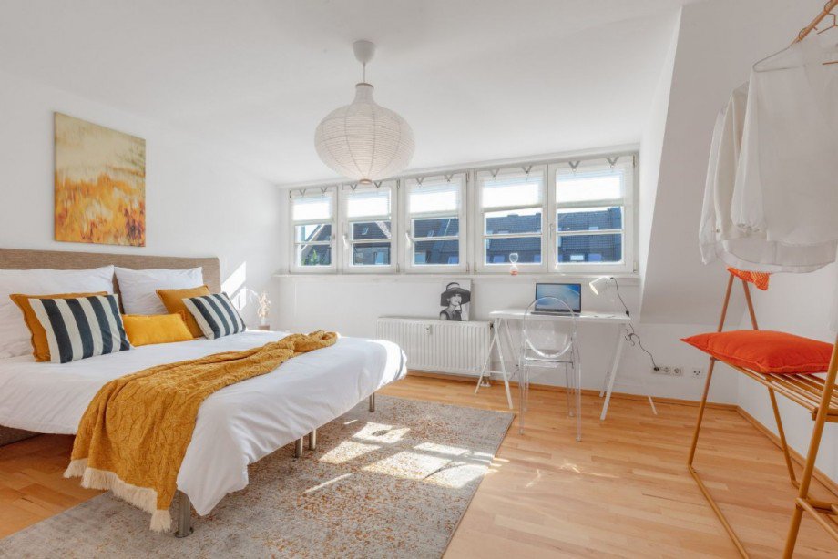 Schlafzimmer Maisonettewohnung Düsseldorf