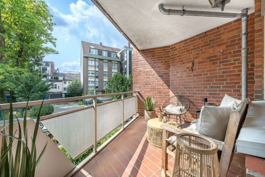 Balkon Etagenwohnung Düsseldorf