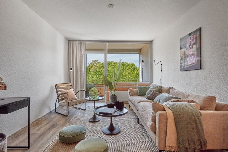 Wohnzimmer Etagenwohnung Monheim am Rhein