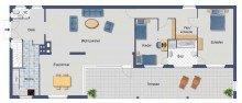 Grundriss EG VERKAUFT: Stilvoller Bungalow auf traumhaftem Grundstück in Krefeld-Forstwald