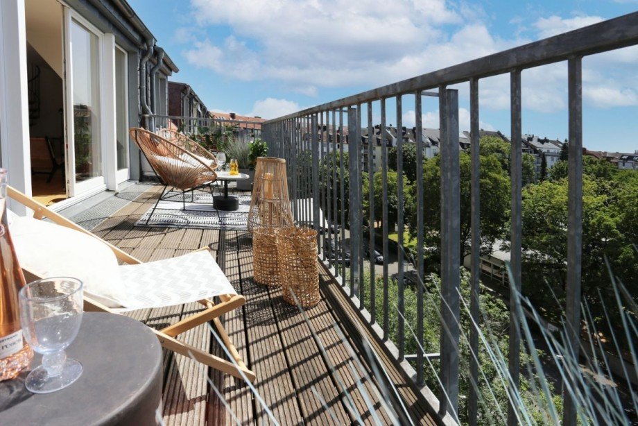 SonnenBalkon Maisonettewohnung Düsseldorf