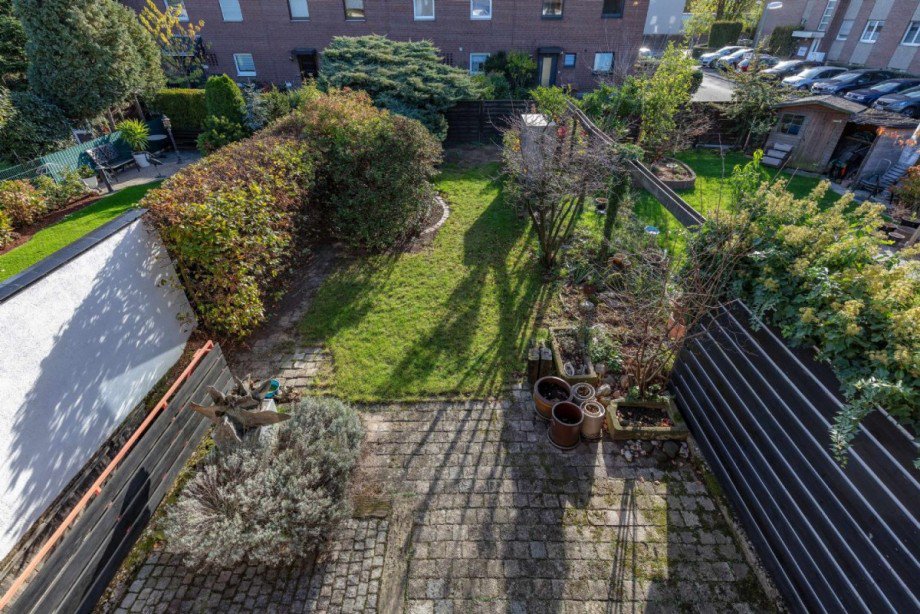 Blick in den Garten Reihenhaus Neuss