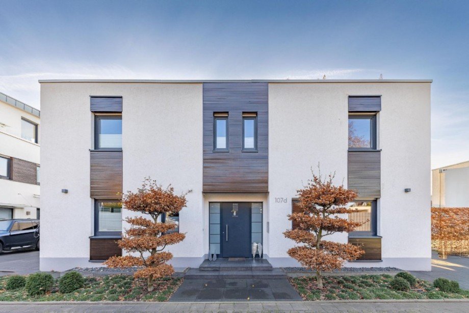 Frontseite Einfamilienhaus Krefeld
