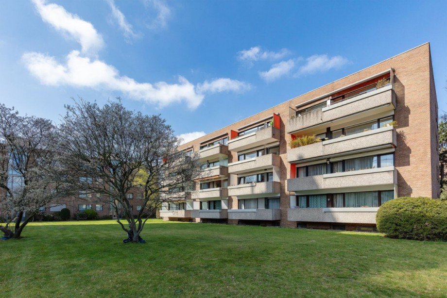Haus R�ckansicht Etagenwohnung D�sseldorf