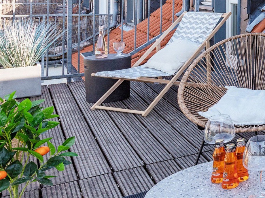 Balkon Maisonettewohnung Düsseldorf