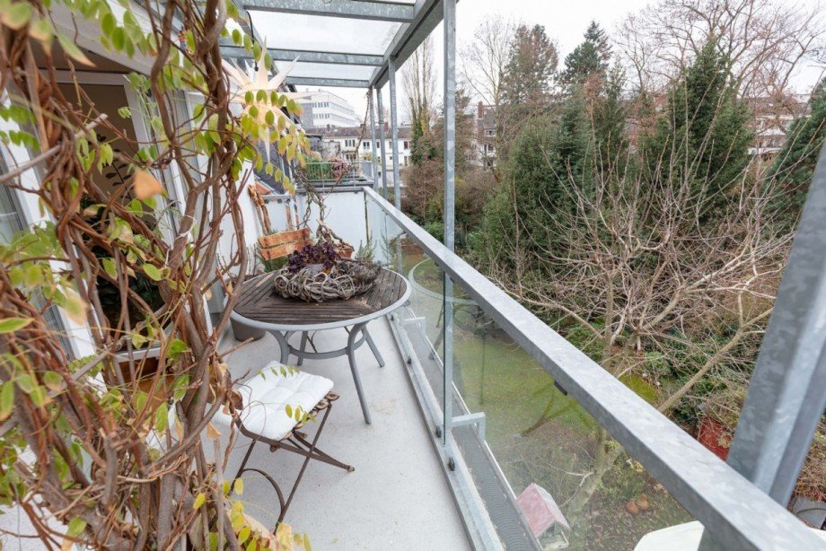 Balkon Maisonettewohnung D�sseldorf
