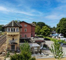 Von außen Loft im Denkmal – außergewöhnliches Wohnen  auf 3 Ebenen - zwischen Natur und Stadt