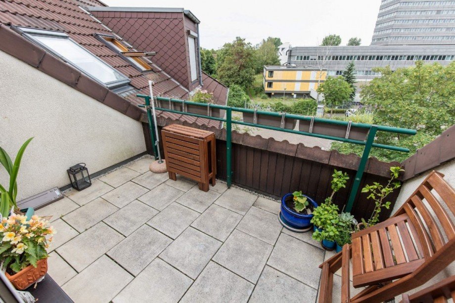 Balkon Maisonettewohnung D�sseldorf