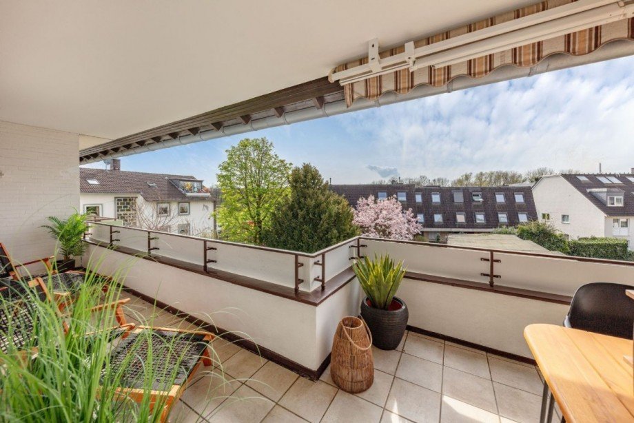 Sonnenbalkon Etagenwohnung Düsseldorf