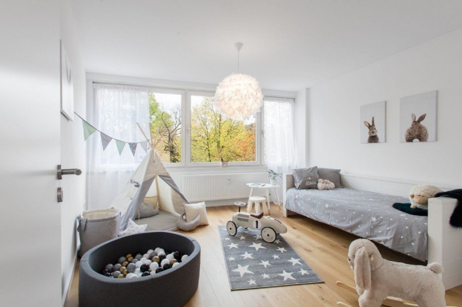 Kinderzimmer Etagenwohnung D�sseldorf