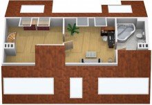 Giebelgeschoss VERKAUFT: Wunderbar sonnige, top modernisierte Maisonettewohnung im Denkmal