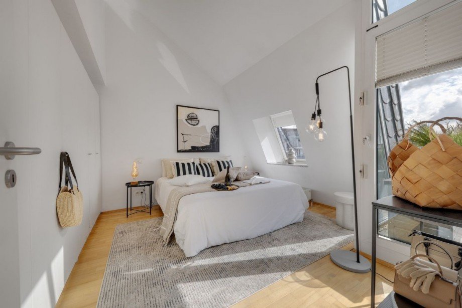 Schlafzimmer Maisonettewohnung Düsseldorf