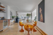 Loft_Wohnraum oben Loft im Denkmal – außergewöhnliches Wohnen  auf 3 Ebenen - zwischen Natur und Stadt
