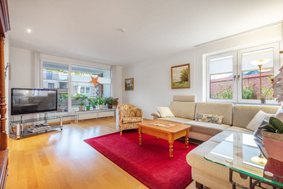 Wohnzimmer Etagenwohnung Ratingen