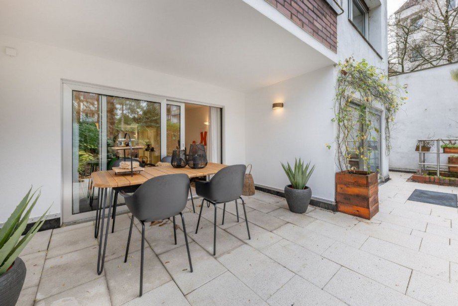 Terrasse Erdgeschosswohnung Düsseldorf
