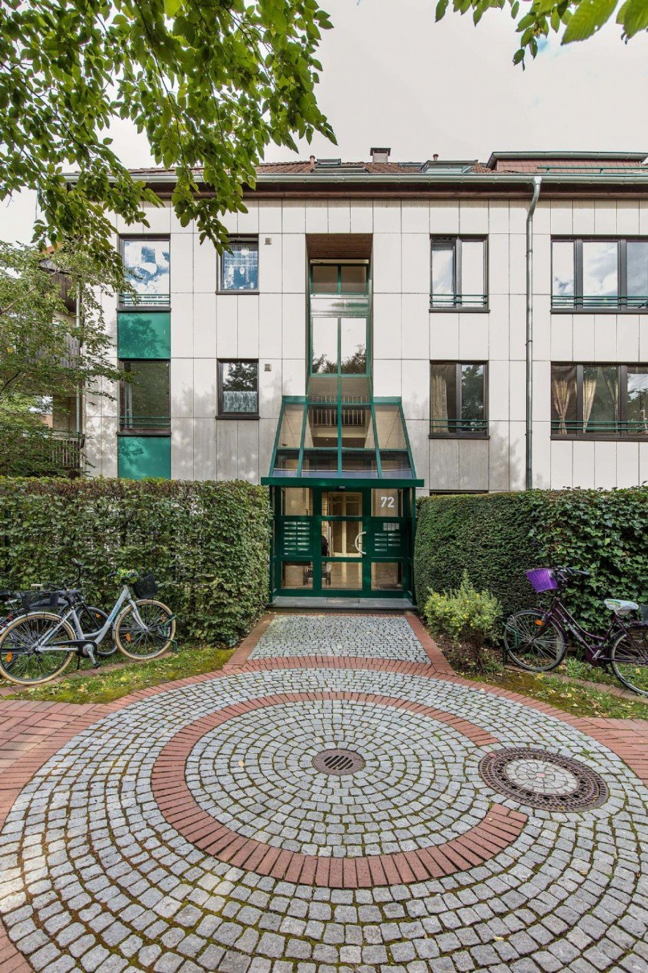 Hauseingang Maisonettewohnung D�sseldorf