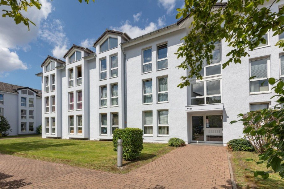 Geb�udefront Wohnung D�sseldorf