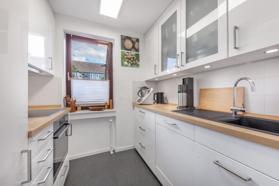 Küche Dachgeschosswohnung Düsseldorf