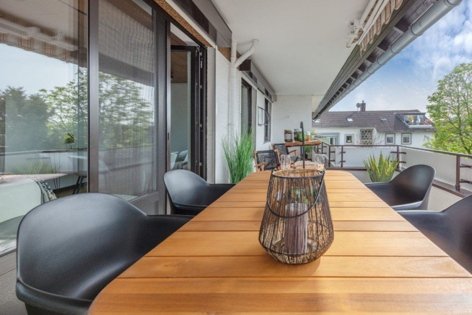 Sonnenbalkon Etagenwohnung Düsseldorf