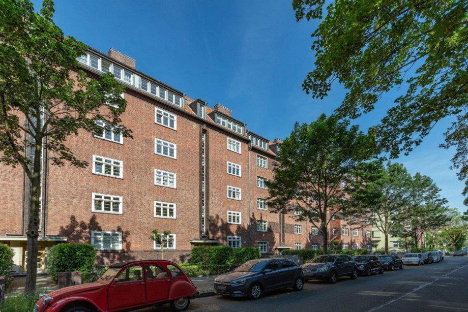 Geb�udefront Maisonettewohnung Düsseldorf