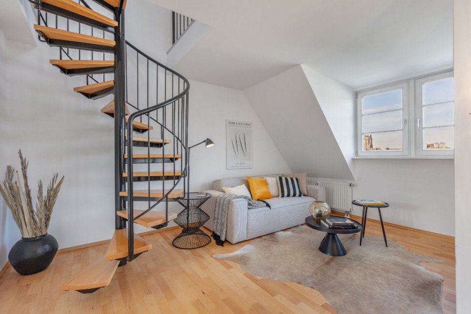 Wohn-/Esszimmer Maisonettewohnung Düsseldorf