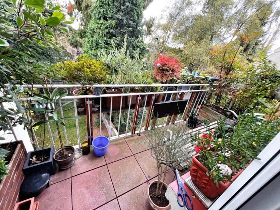 Balkon 2. OG Mehrfamilienhaus Krefeld