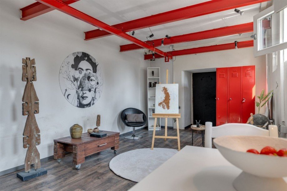 Erdgeschoss Wohnen_Atelier Wohnung Erkrath-Hochdahl