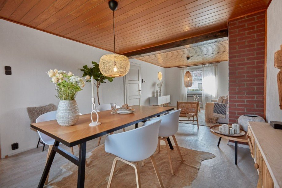 Wohn-Esszimmer Reihenmittelhaus Duisburg