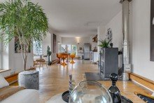 Loft_Wohnraum oben Loft im Denkmal – außergewöhnliches Wohnen  auf 3 Ebenen - zwischen Natur und Stadt