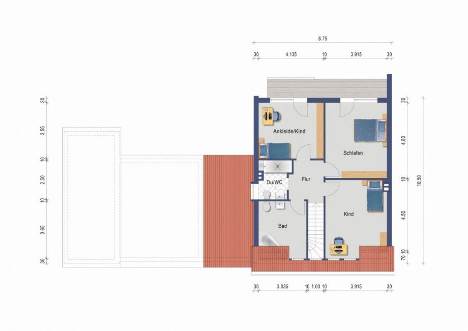 Dachgeschoss Einfamilienhaus Rommerskirchen