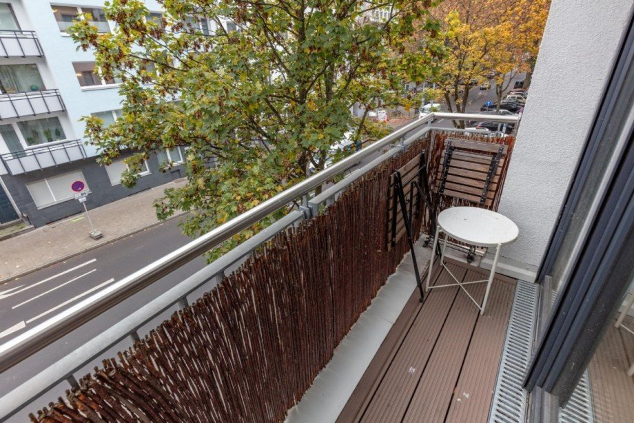 Balkon (Straßenseite) Etagenwohnung Düsseldorf