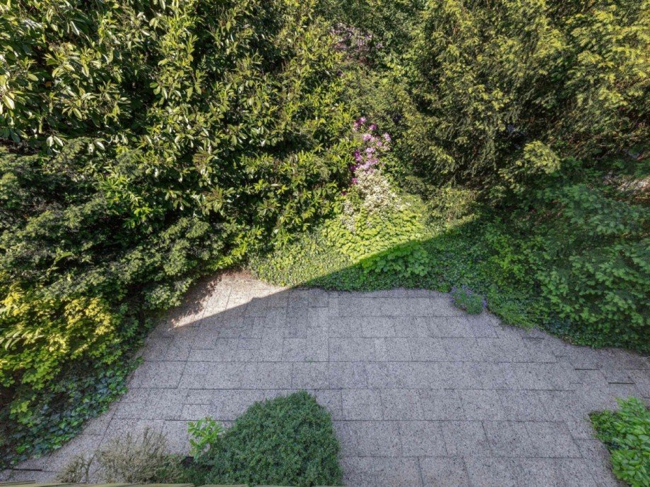 Blick vom Balkon Einliegerwohnung Zweifamilienhaus Heiligenhaus