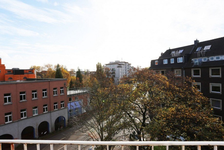 Ausblick Esszimmer Etagenwohnung Düsseldorf