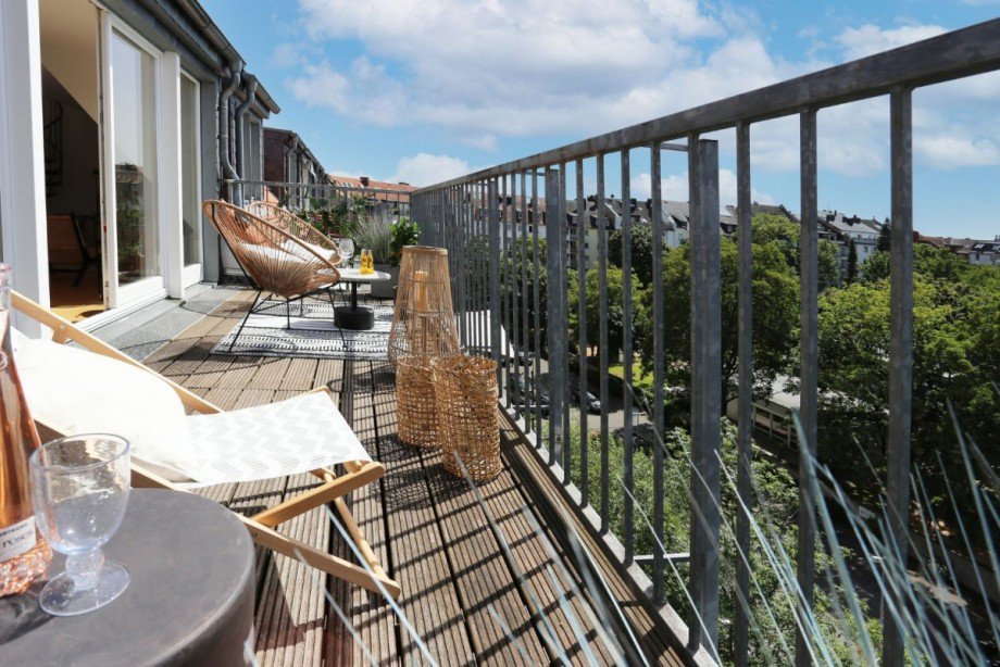 SonnenBalkon Maisonettewohnung Düsseldorf