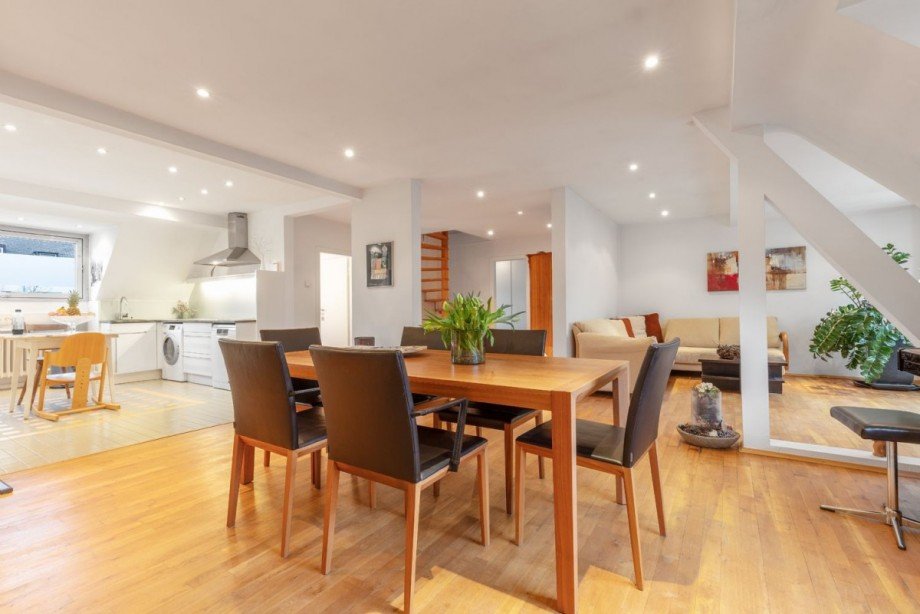 Essbereich Maisonettewohnung D�sseldorf