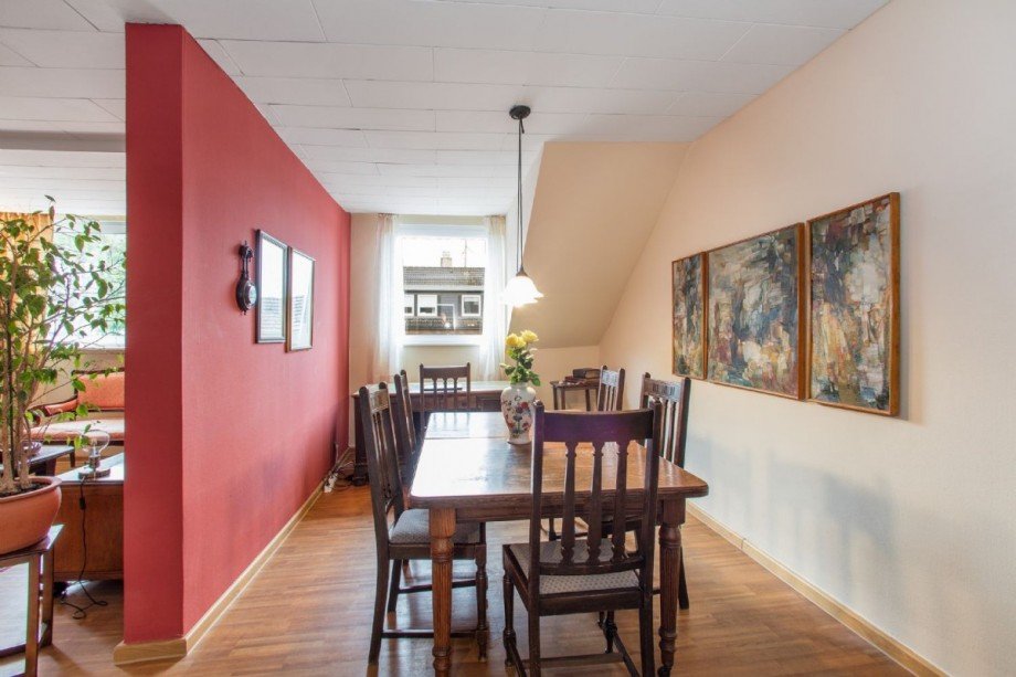 Esszimmer / Essbereich Dachgeschosswohnung D�sseldorf