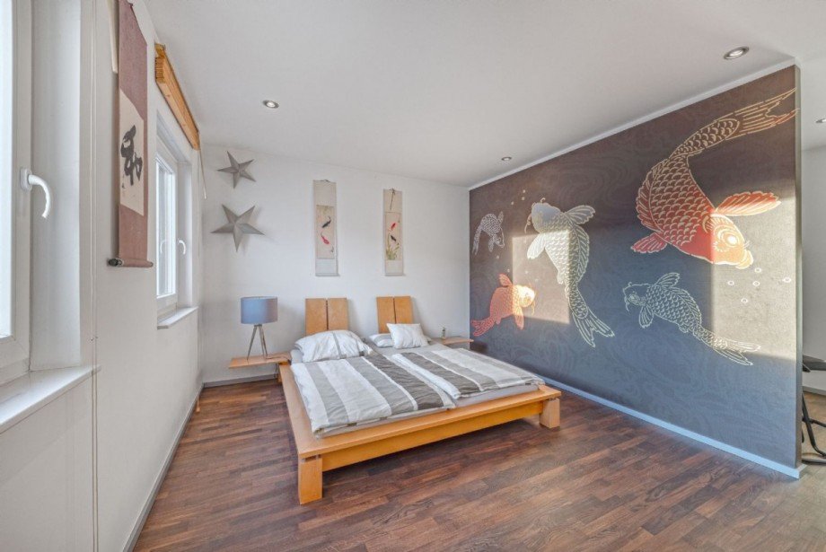 Schlafzimmer Eltern mit Ankleidebereich Einfamilienhaus Krefeld