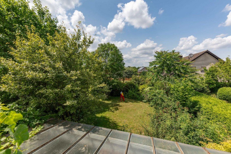 Blick in den Garten vom DG Einfamilienhaus Rommerskirchen
