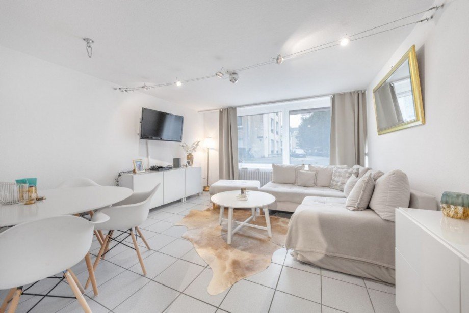 Wohnzimmer Erdgeschosswohnung Düsseldorf