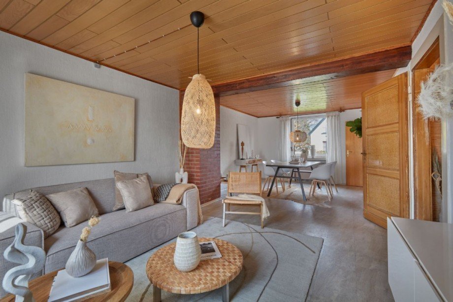 Wohn-Esszimmer Reihenmittelhaus Duisburg