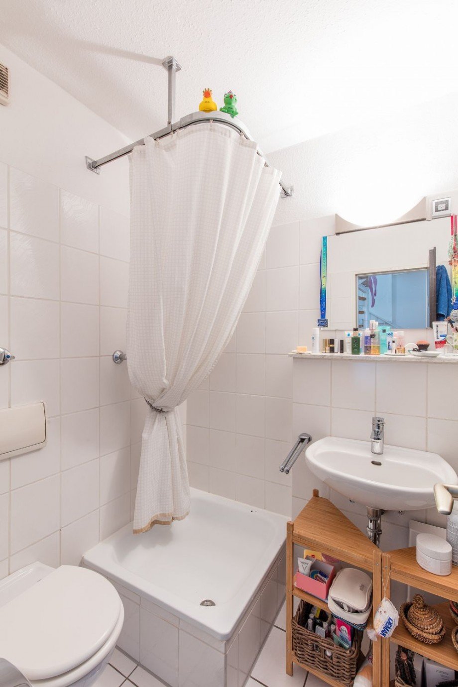 G�ste-WC/Duschbad Maisonettewohnung D�sseldorf