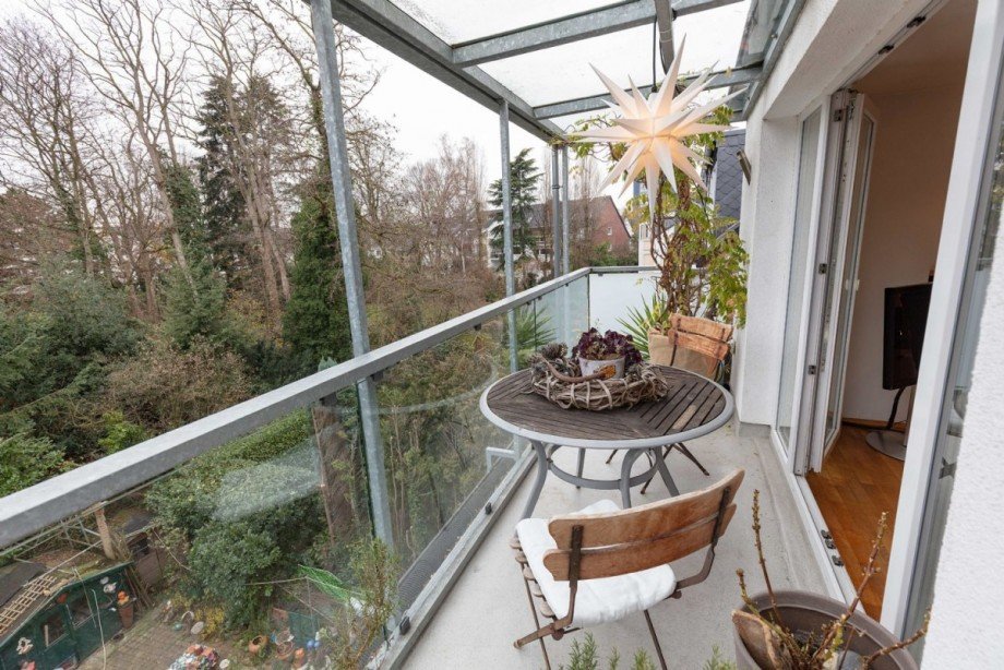 Balkon Maisonettewohnung D�sseldorf