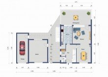 Erdgeschoss VERKAUFT: 5-Zimmer-Haus mit zusätzlichem Atelier und großem, idyllischem Garten in Rommerskirchen-Hoeningen