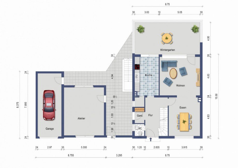 Erdgeschoss Einfamilienhaus Rommerskirchen