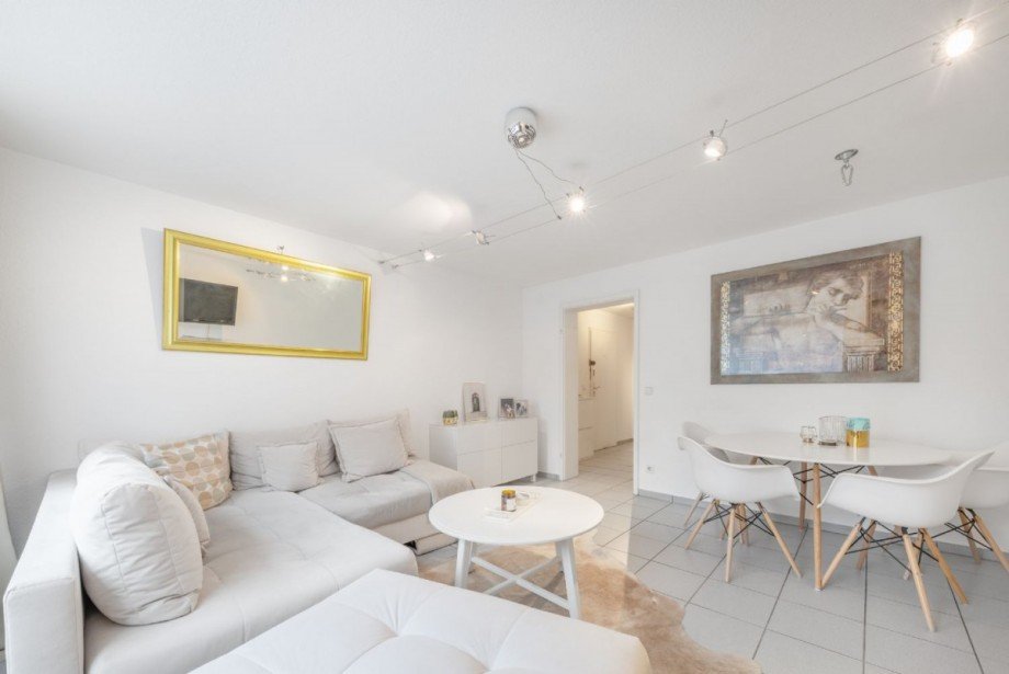 Wohnzimmer Erdgeschosswohnung Düsseldorf