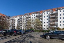 R�ckseite Geb�ude VERKAUFT: Schicke, modernisierte 2-Zimmer Wohnung im Denkmal, zentral und in Hochschuln�he